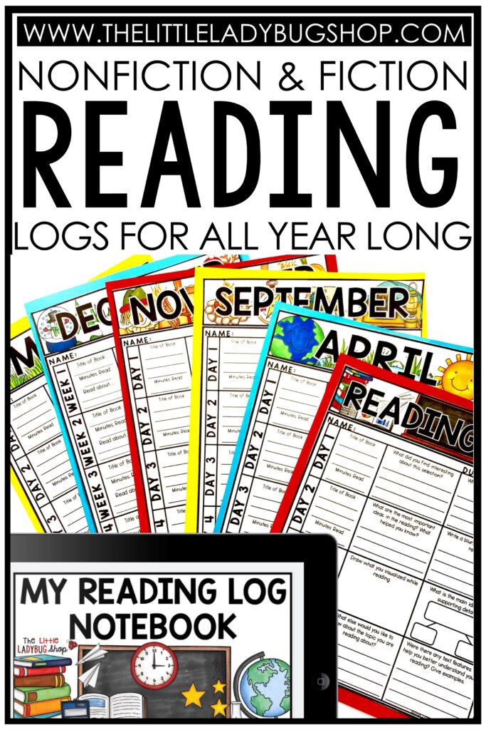 Using Fiction & Nonfiction Reading Logs in Upper Elementary