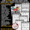 Word Work Activities and Spelling Worksheets