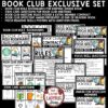 Book Club Activities: Literature Circles for any Book, Reading Response Sheets
