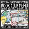 Book Club Activities: Literature Circles for any Book, Reading Response Sheets