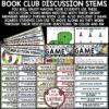 Book Club Activities: Literature Circles for any Book, Reading Response Sheets