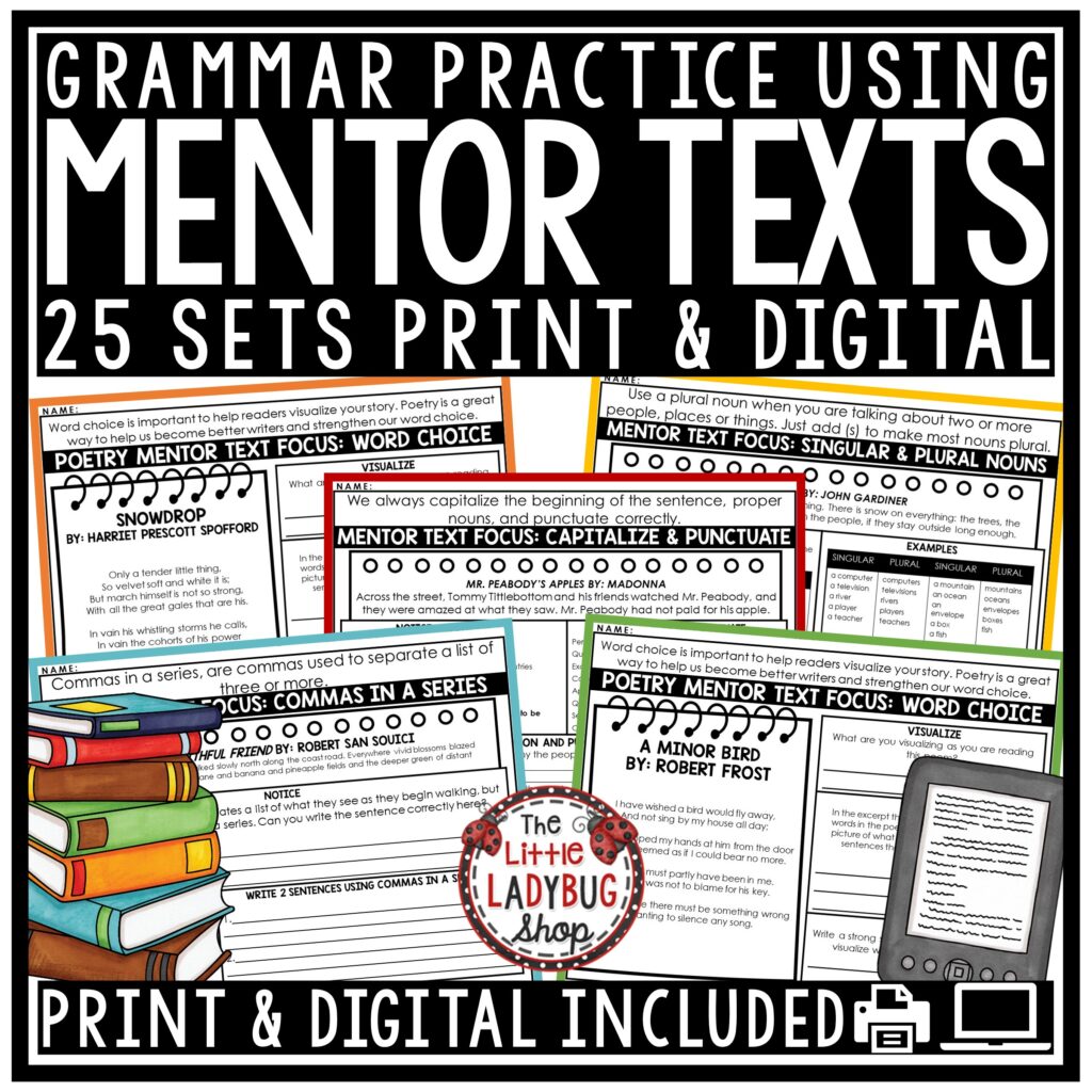 Mentor Texts to Teach Reading Comprehension Strategies