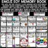 Emoji Theme End of Year Memory Book 6th Grade
