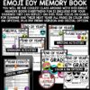 Emoji Theme End of Year Memory Book 6th Grade