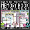 Emoji Theme End of Year Memory Book 3rd Grade