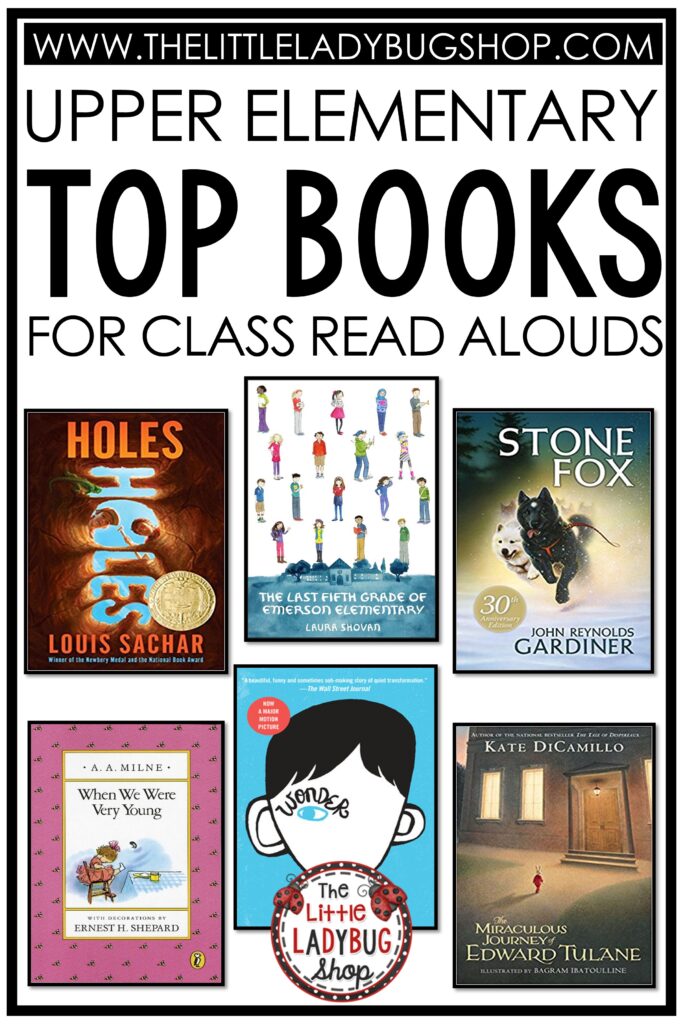 Read Aloud Chapter Books for Upper Elementary