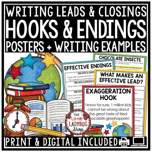 Writing Hooks and Intros Paragraph and Closing Endings