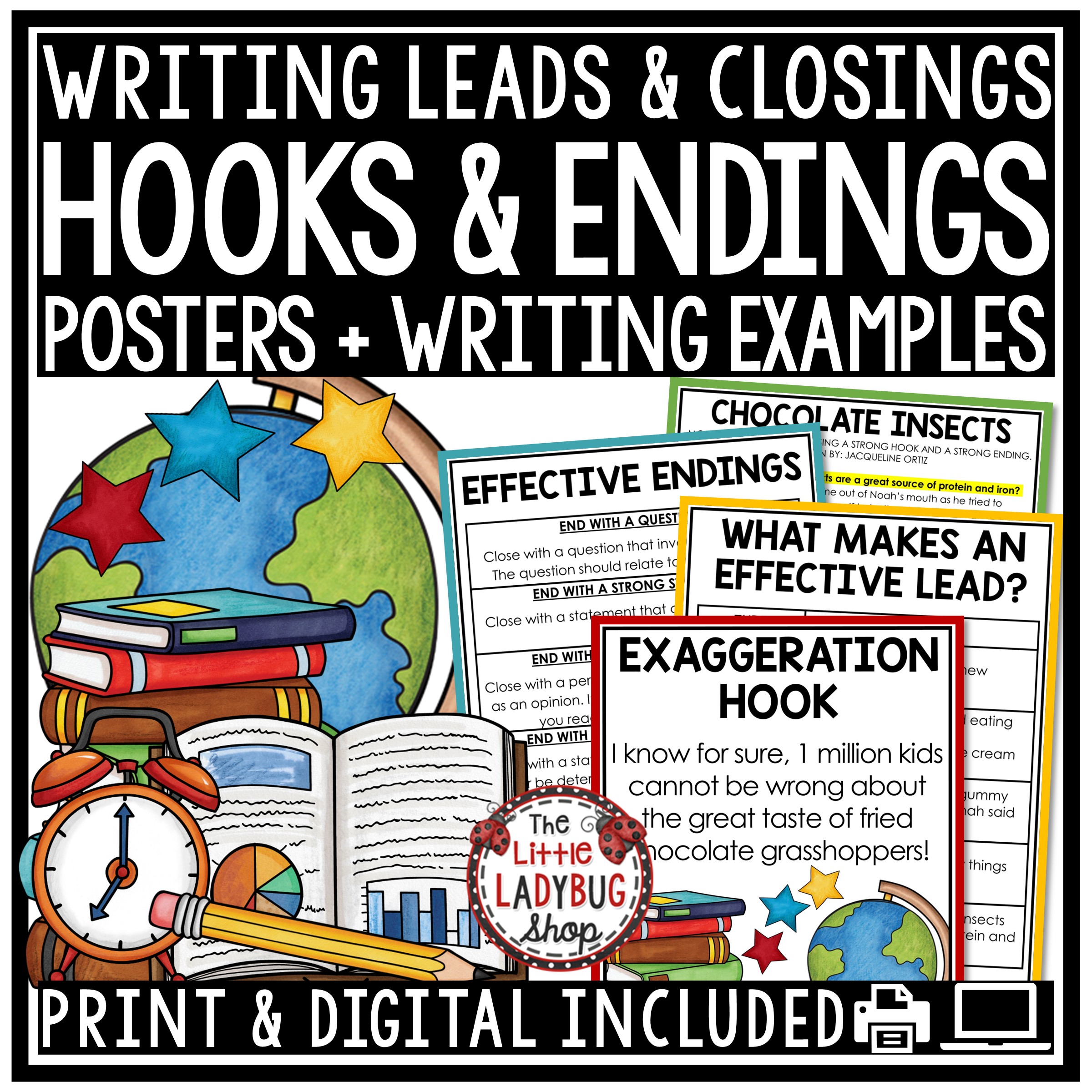 Writing Hooks and Intros Paragraph and Closing Endings