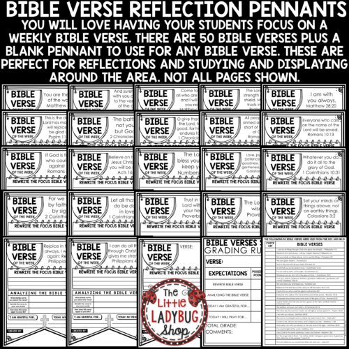 Bible Verse Study Christian Lessons