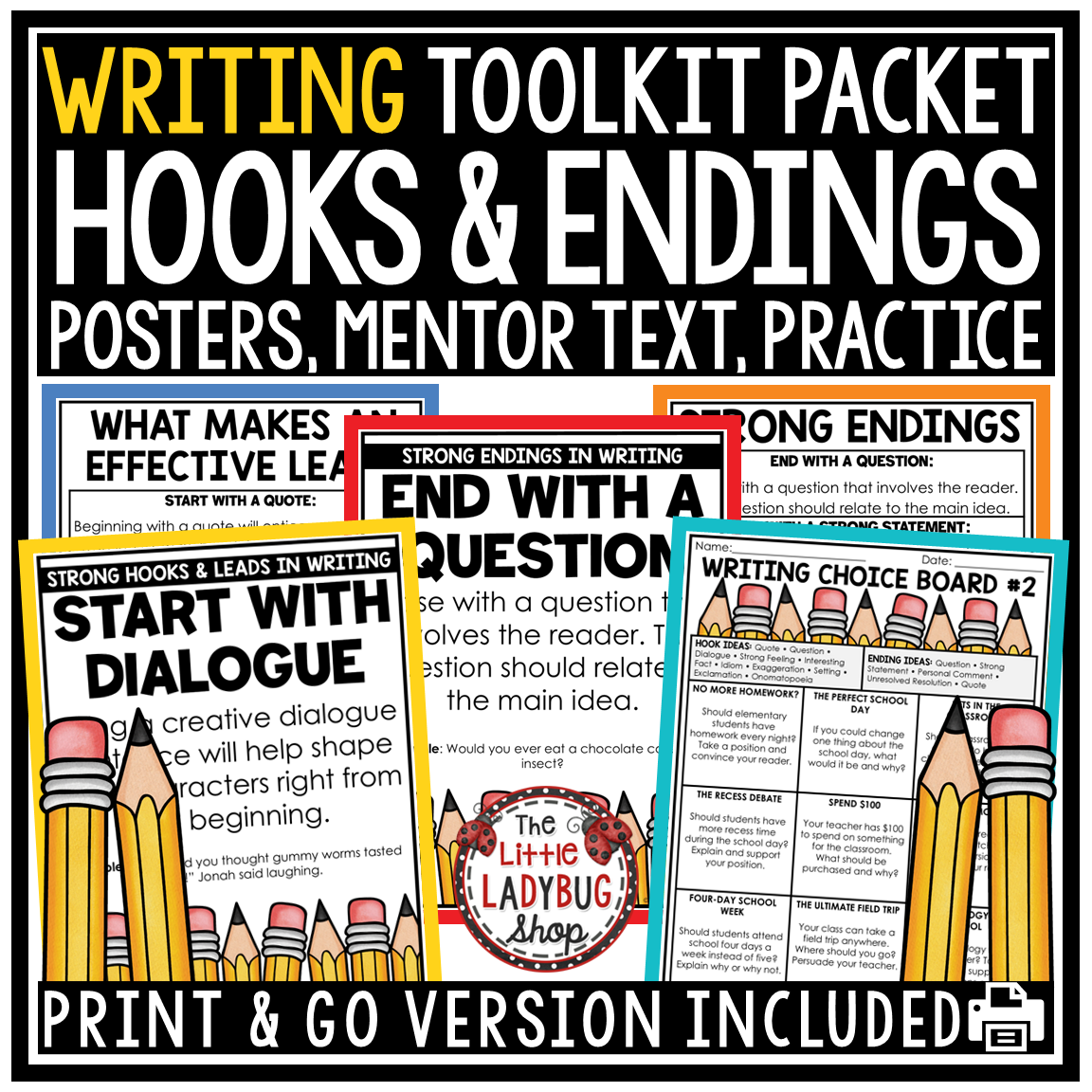 Personal Narratives Types of Writing Process Hooks Paragraph Activities
