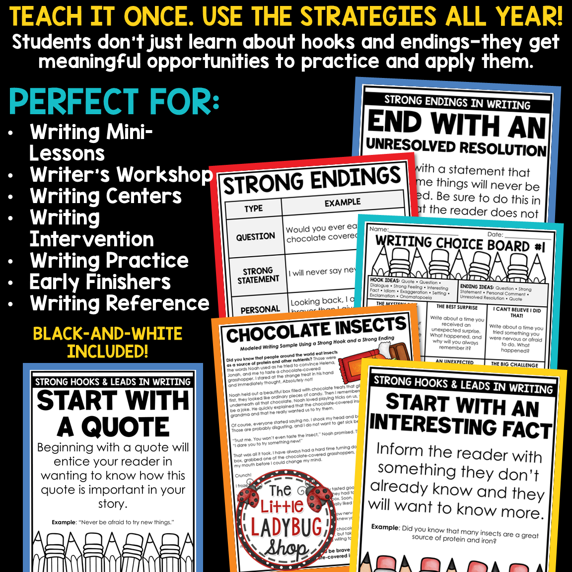 Personal Narratives Types of Writing Process Hooks Paragraph Activities