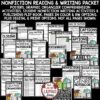 Informational Nonfiction Reading Genre Writing Graphic Organizers Text Features-2