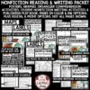 Informational Nonfiction Reading Genre Writing Graphic Organizers Text Features-3