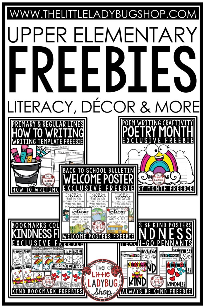 Free resources for elementary teachers and homeschoolers