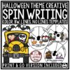Creative October Halloween Fall Spinner Writing Prompts