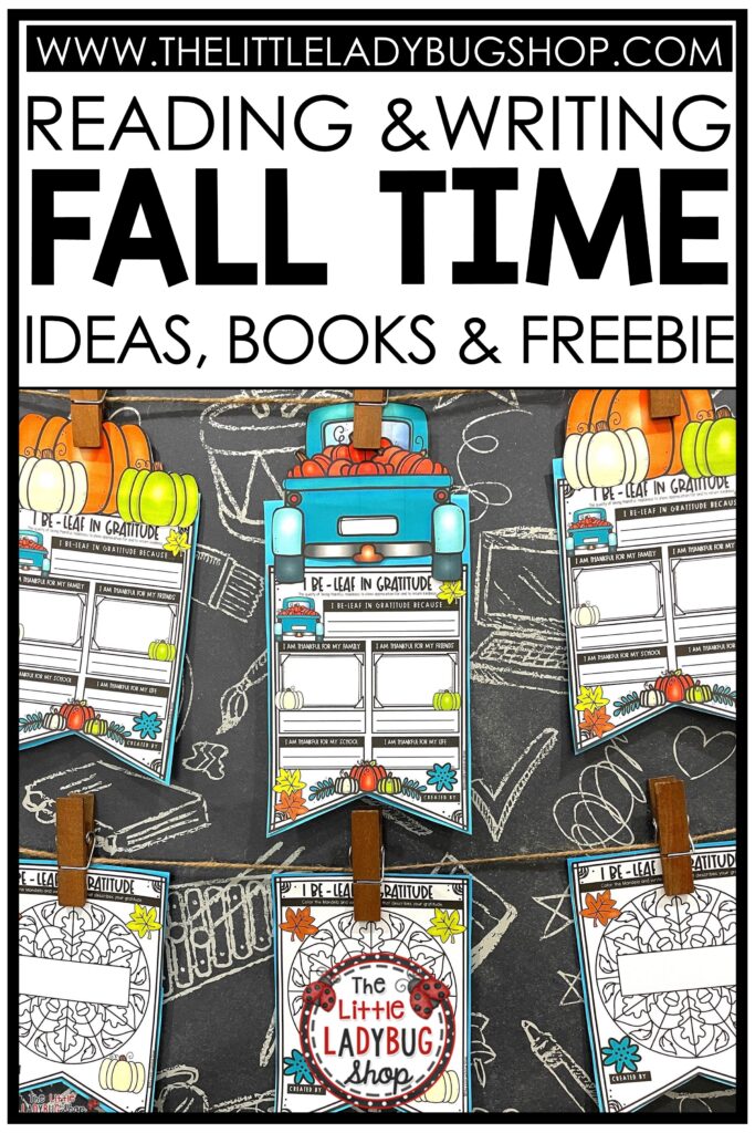 Fall Favorite Books, Bulletin Board and Activities