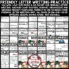Friendly Letter Writing Practice Unit