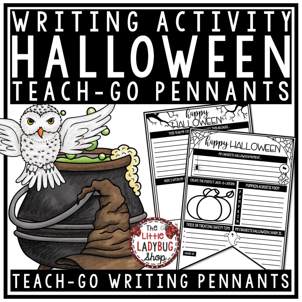 Halloween Writing Bulletin Boards
