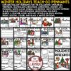 Winter Holidays Christmas Around The World Research Project