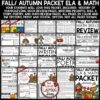 Thanksgiving Poetry Math