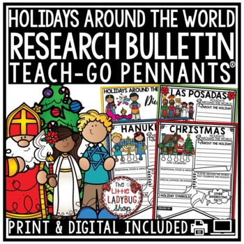 Winter Holidays Christmas Around The World Research Project December Activities