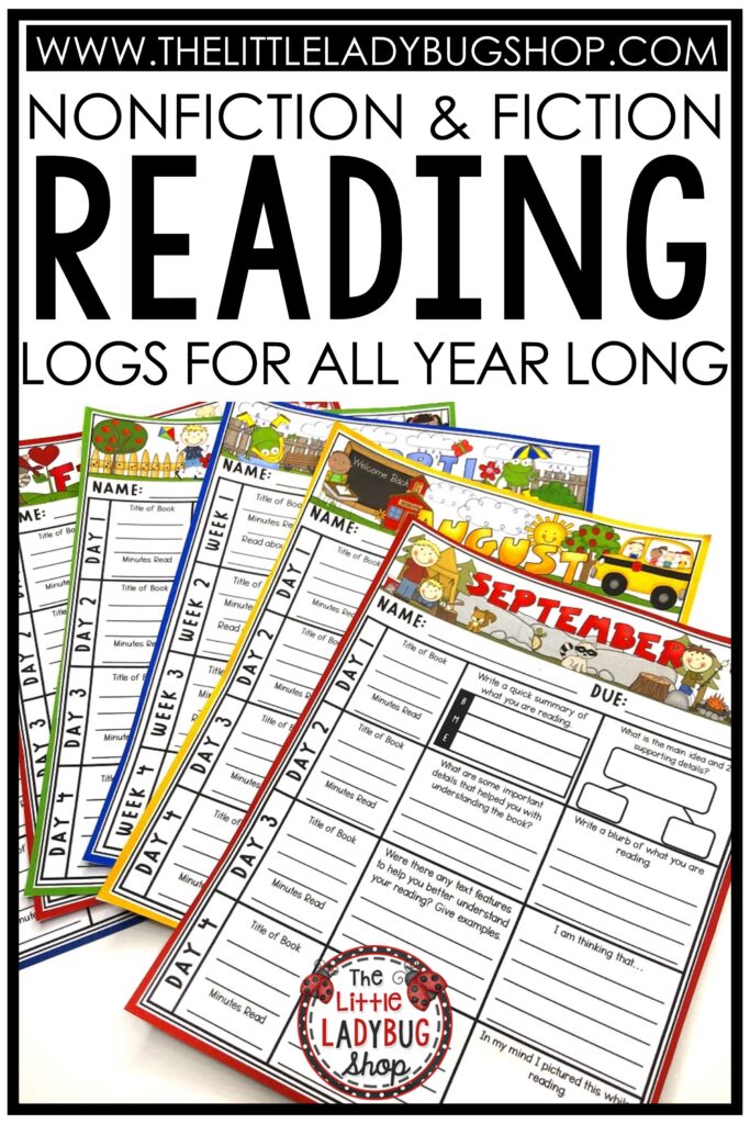 Nonfiction Reading Log