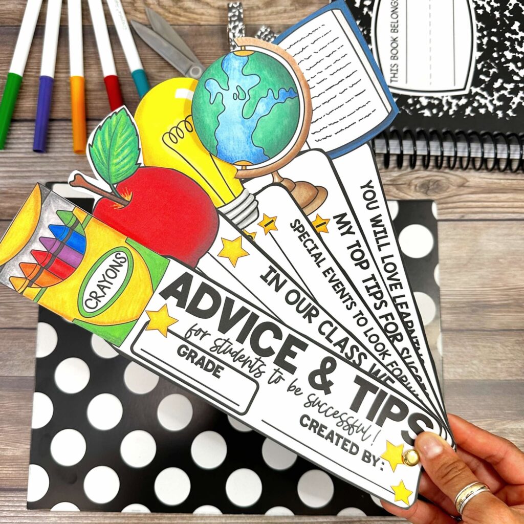 End of the Year Activity: Meaningful Advice for Future Students