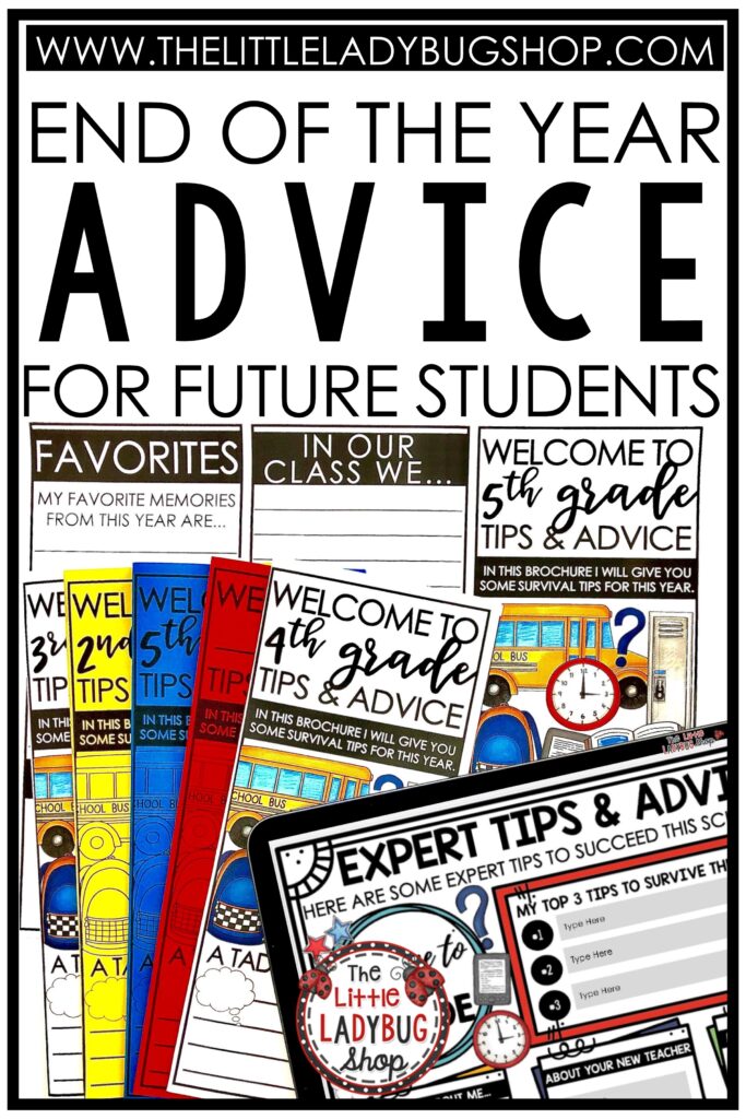 End of the Year Advice for Future Students