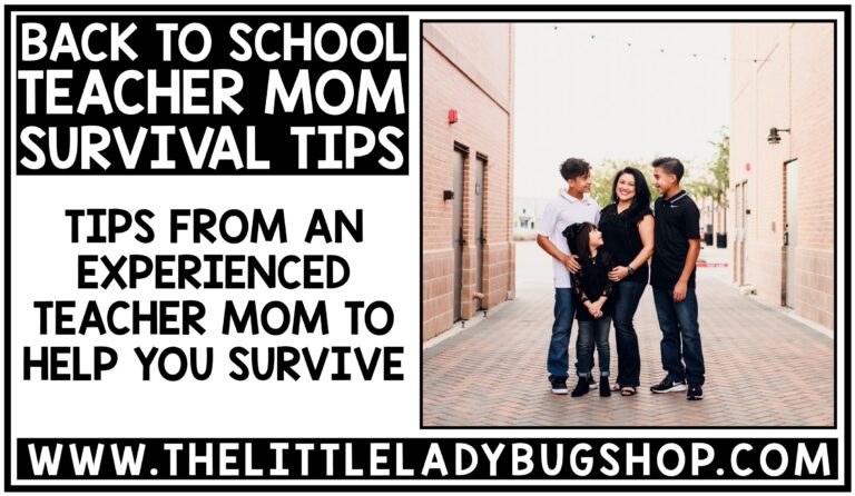 Advice from a Teacher Mom at Back to School