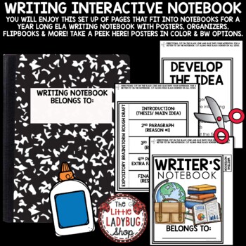 Personal Narrative Expository Writing Organizers Student Notebook Grammar Poster-4