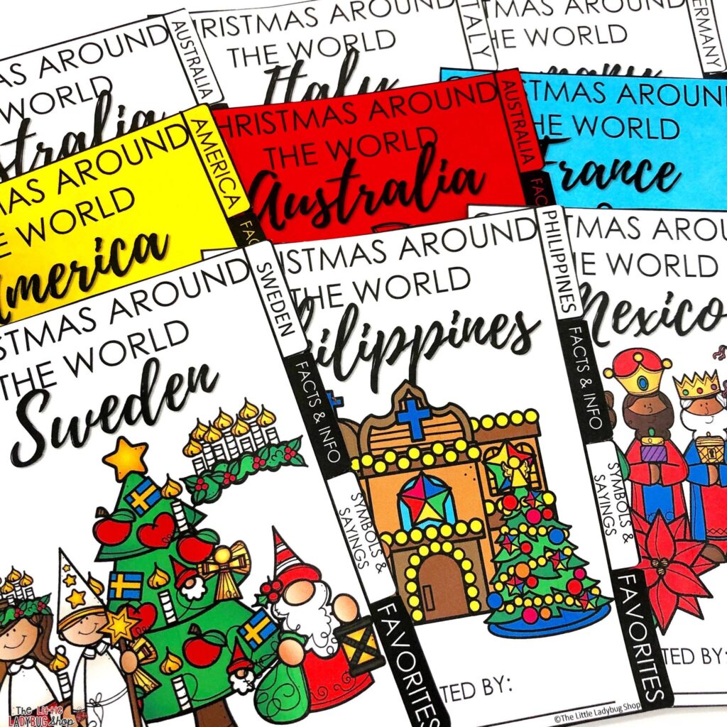 Holidays Around the World Research Activities for Upper Elementary