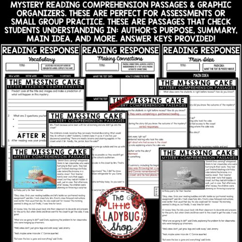 Mystery Reading Comprehension Passages
