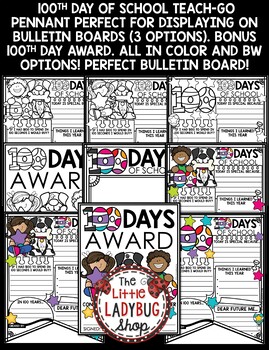 100th Day Of School Writing Activities