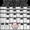 50 States Activities: United States & Capitals Research, United States Geography - Image 2