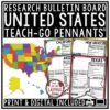 50 United States and Capitals Research Activity US Geography Report Templates-1