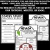 50 United States and Capitals Research Activity US Geography Report Templates-3