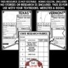 50 United States and Capitals Research Activity US Geography Report Templates-3