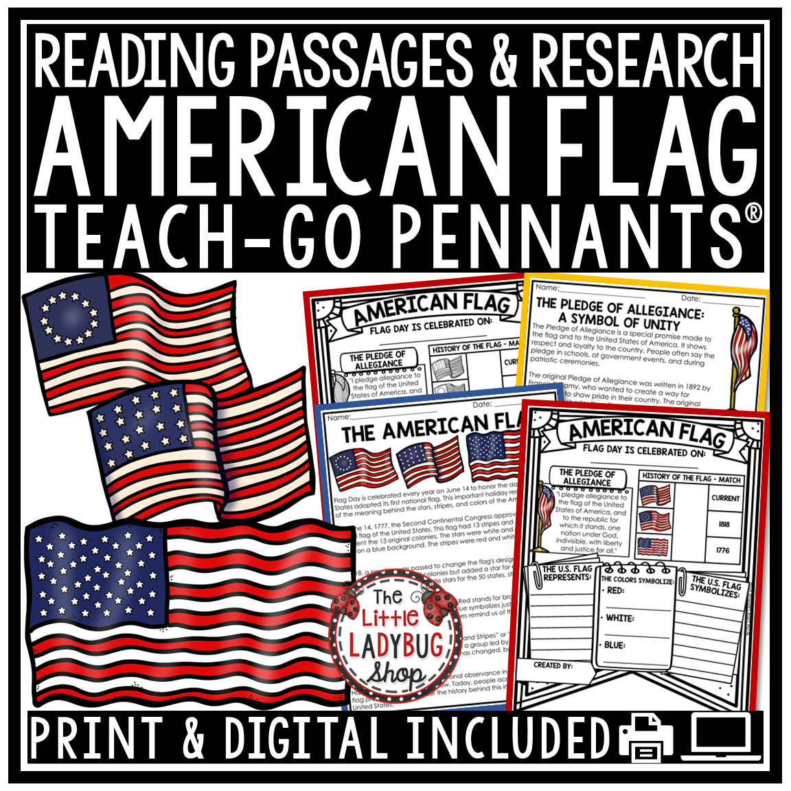 US Symbols American Flag Day Activities Pledge of Allegiance