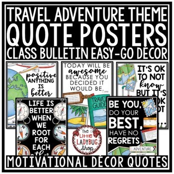 Adventure Travel Theme Classroom Décor Editable Meet the Teacher Newsletter-4