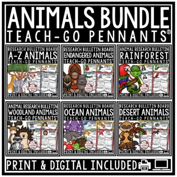 Animals Dinosaurs Research Activity Project Templates End of Year Bulletin Board-1
