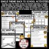 Back to School Activities 6th Grade All About Me First Day Beginning of the Year-3