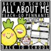 Back to School Bulletin Board: All About Me Poster & Beginning of the Year