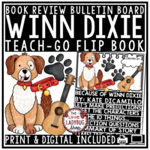 Because of Winn Dixie Aligned Novel Study Book Review Report Template-1
