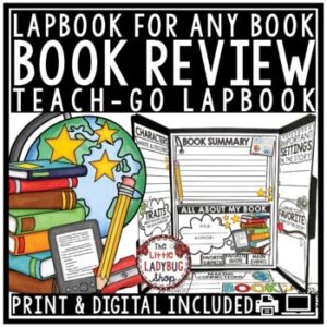 Book Review Report Template, Reading Response Book Clubs Literature Circles-1