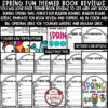 Book Review Template Spring Bulletin Board & Book Report Google Slides - Image 2