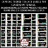 Camping Theme Classroom Decor- Teacher Toolbox Labels EDITABLE - Image 2