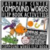 Compound Words Worksheets Activity Flip Book