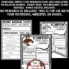 Desert Animal Species Research Report Activities Template Science Bulletin Board-3