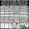 Vocabulary Spelling Word Work Activities Centers for Any List of Words-2