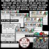Vocabulary Spelling Word Work Activities Centers for Any List of Words-3